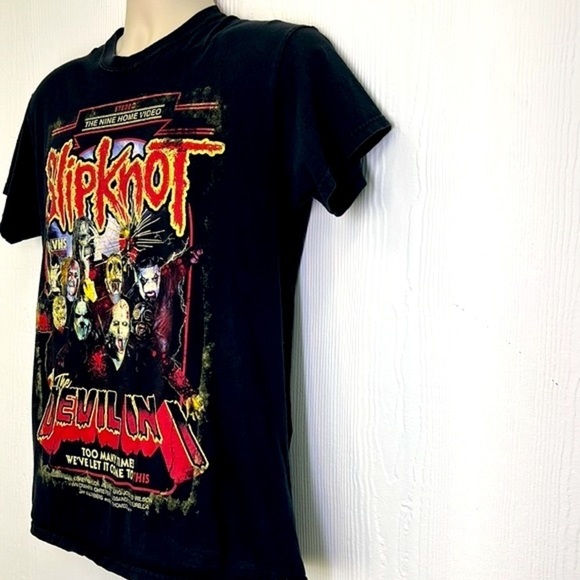 SlipKnot - The Devil In One SlipKnot Graphic Metal Short Sleeve T Shirt Medium - Picture 5 of 10